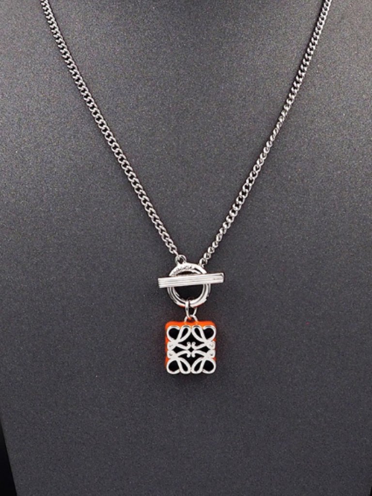 Loewe Classic T Clasp Necklace